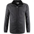 BLUE WAVE Fleecejacke grau