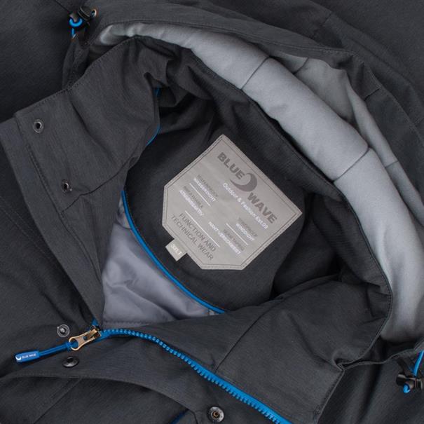BLUE WAVE Funktionsjacke grau