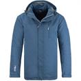 BLUE WAVE Funktionsjacke mittelblau