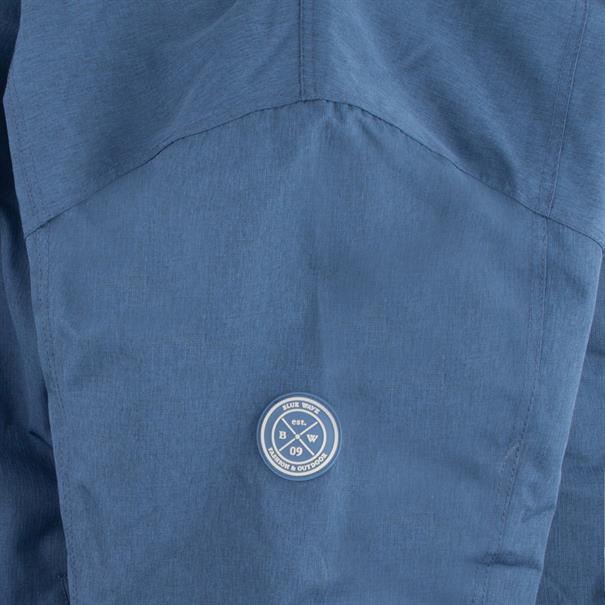BLUE WAVE Funktionsjacke mittelblau