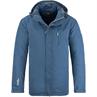 BLUE WAVE Funktionsjacke mittelblau