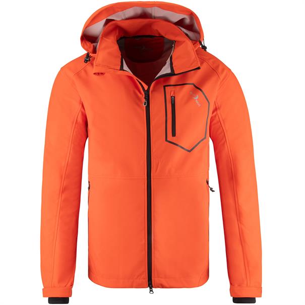 BLUE WAVE Funktionsjacke orange