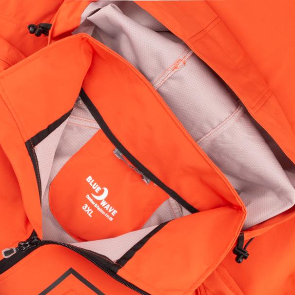 BLUE WAVE Funktionsjacke orange