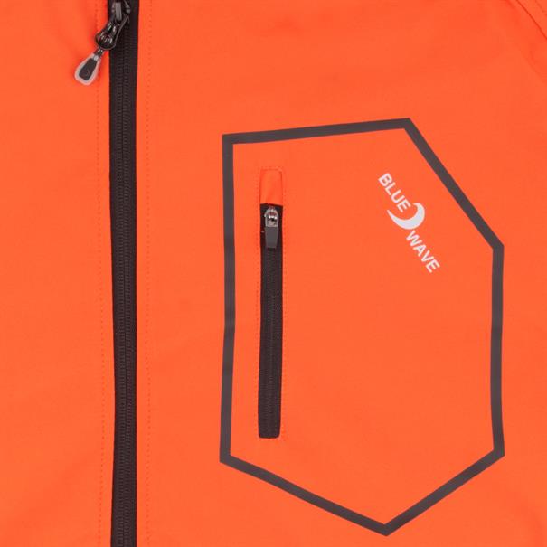 BLUE WAVE Funktionsjacke orange