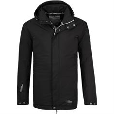 BLUE WAVE Funktionsjacke schwarz
