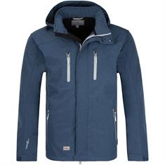 BLUE WAVE Softshelljacke blau