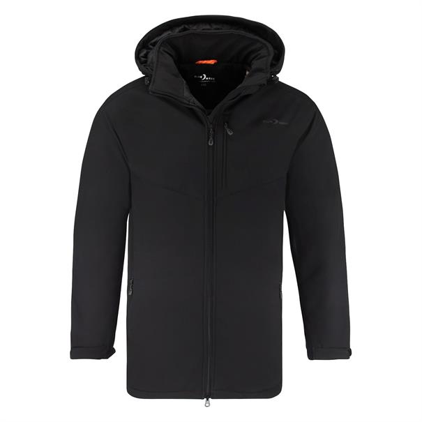 BLUE WAVE Softshelljacke schwarz