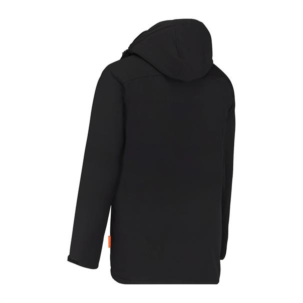 BLUE WAVE Softshelljacke schwarz