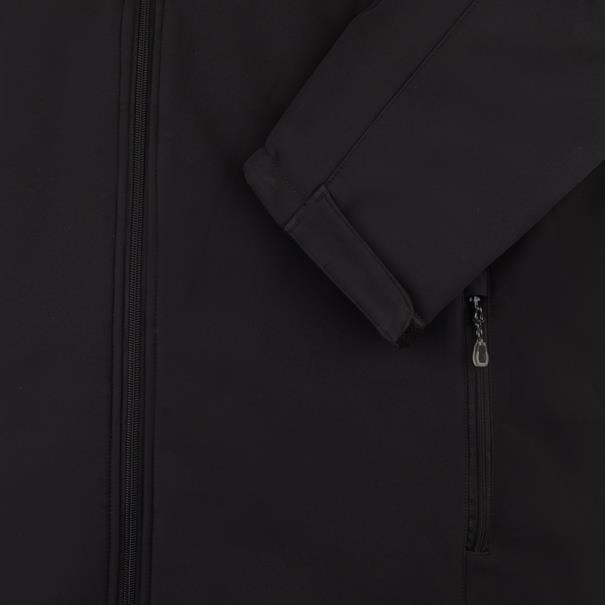 BLUE WAVE Softshelljacke schwarz