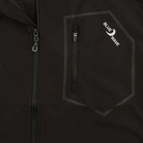 BLUE WAVE Softshellweste schwarz