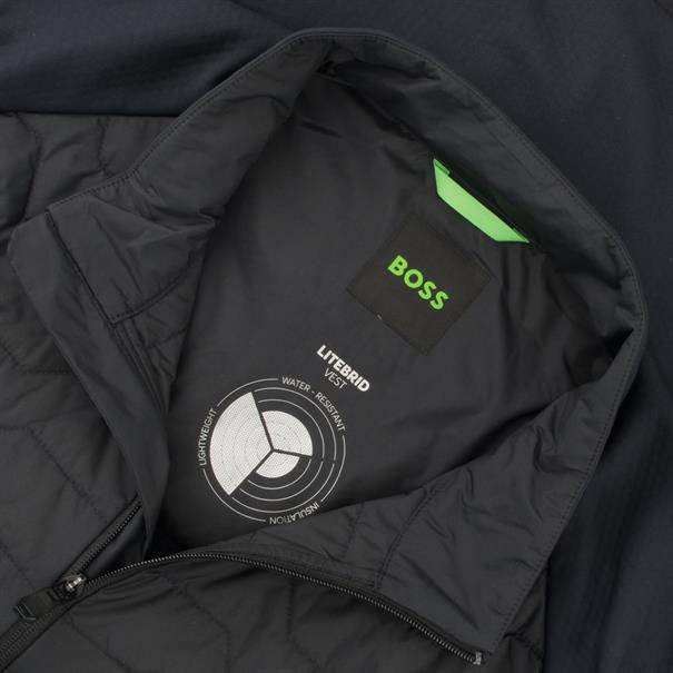 BOSS GREEN Freizeitweste dunkelblau