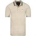 BOSS GREEN halbarm Poloshirt beige