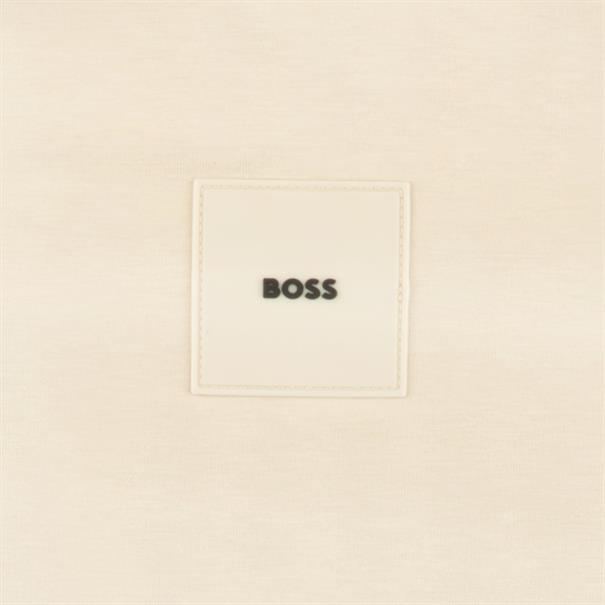 BOSS GREEN halbarm Poloshirt beige