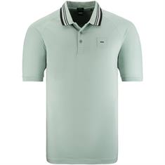 BOSS GREEN halbarm Poloshirt grün