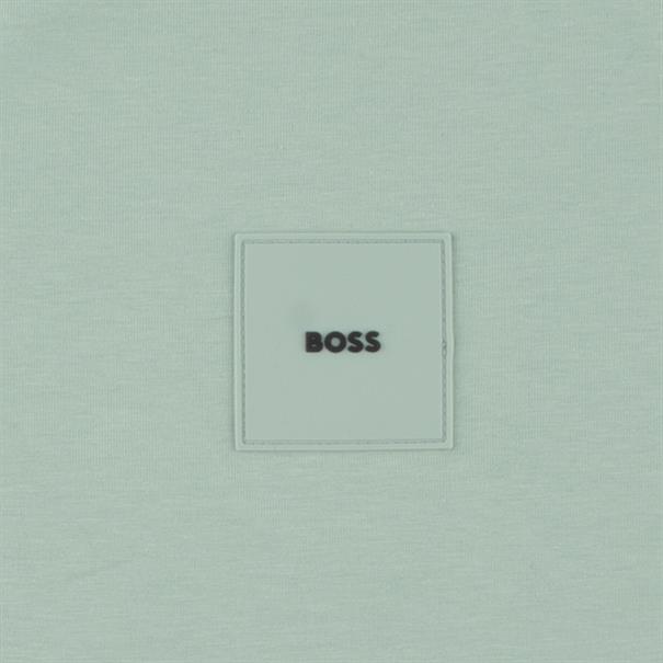 BOSS GREEN halbarm Poloshirt grün