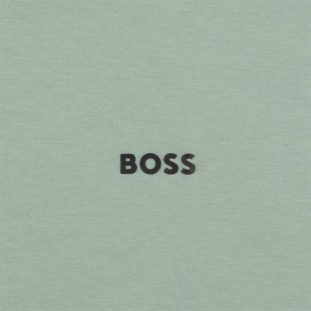 BOSS GREEN halbarm Poloshirt hellgrün