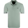 BOSS GREEN halbarm Poloshirt hellgrün
