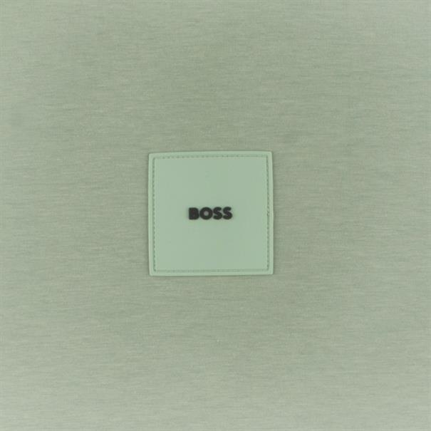 BOSS GREEN Kapuzen-Sweat grün