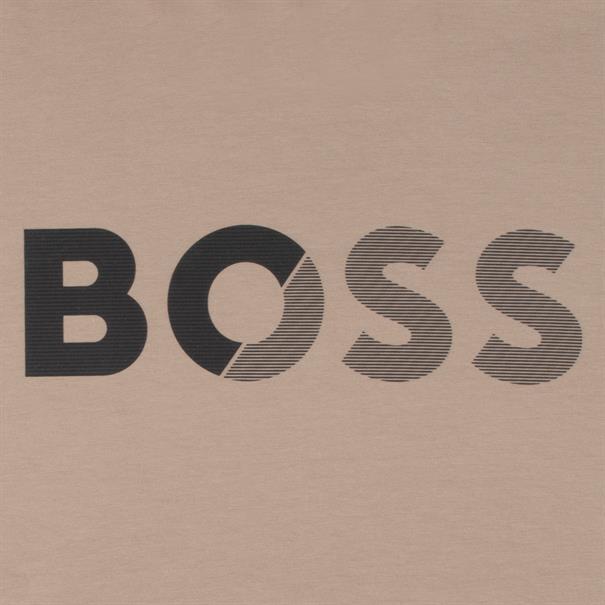 BOSS GREEN Kapuzen-Sweat khaki