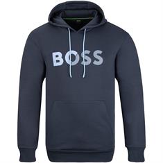 BOSS GREEN Kapuzen-Sweat marine