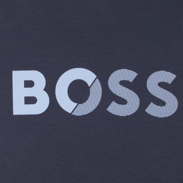 BOSS GREEN Kapuzen-Sweat marine