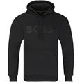 BOSS GREEN Kapuzen-Sweat schwarz