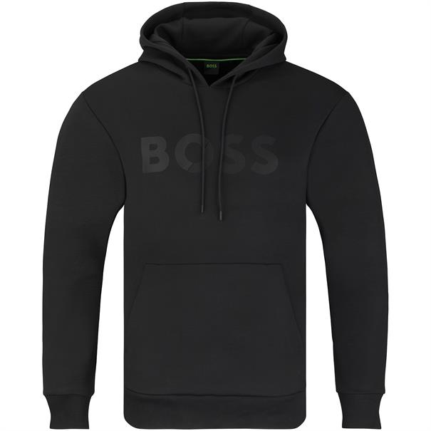 BOSS GREEN Kapuzen-Sweat schwarz