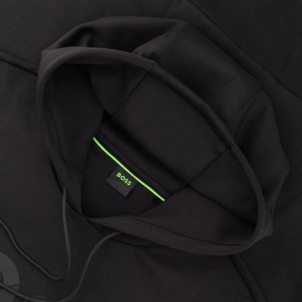 BOSS GREEN Kapuzen-Sweat schwarz