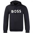 BOSS GREEN Kapuzen-Sweatshirt marine