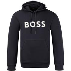 BOSS GREEN Kapuzen-Sweatshirt marine