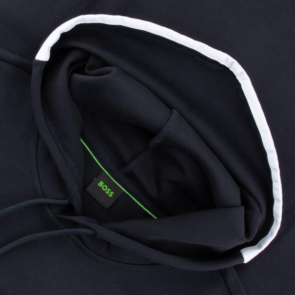 BOSS GREEN Kapuzen-Sweatshirt marine