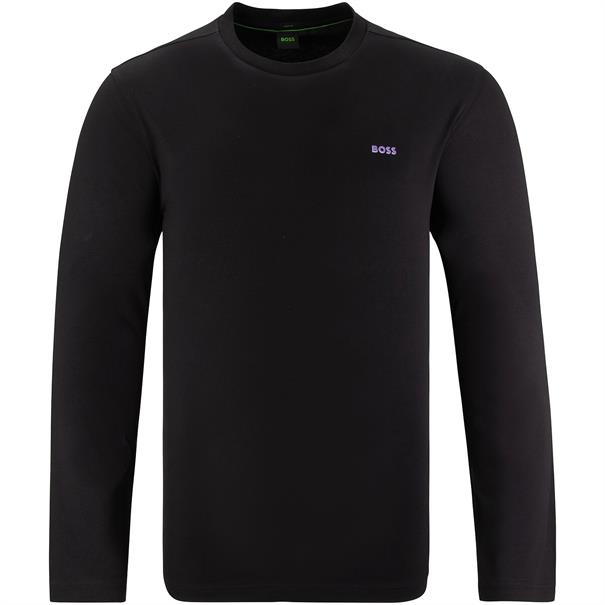 BOSS GREEN Langarmshirt schwarz
