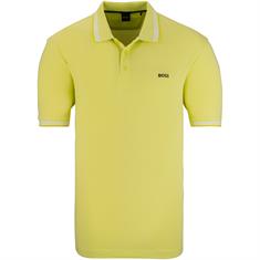 BOSS GREEN Poloshirt gelb