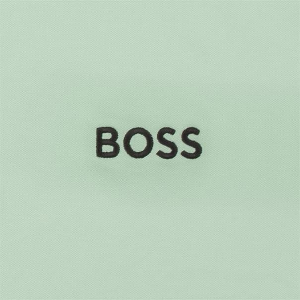 BOSS GREEN Poloshirt hellgrün