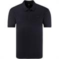 BOSS GREEN Poloshirt mit Reißverschluss marine