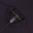 BOSS GREEN Poloshirt mit Reißverschluss marine