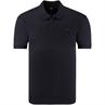 BOSS GREEN Poloshirt mit Reißverschluss marine