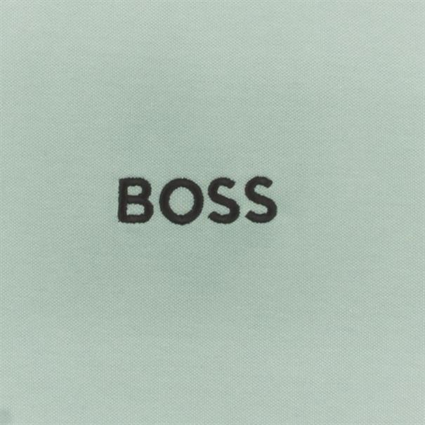 BOSS GREEN Poloshirt pastell-grün