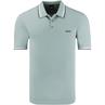 BOSS GREEN Poloshirt pastell-grün