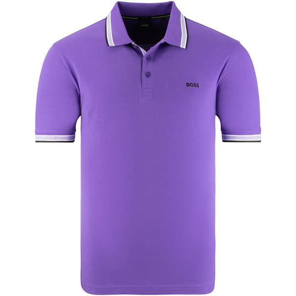 BOSS GREEN Poloshirt violett