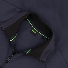 BOSS GREEN Sweatjacke dunkelblau