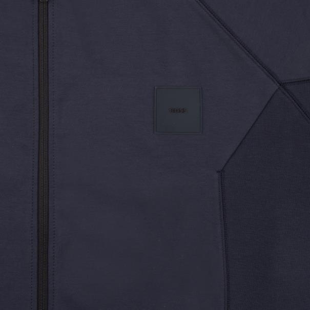 BOSS GREEN Sweatjacke dunkelblau