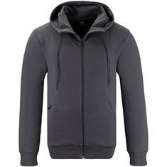 BOSS GREEN Sweatjacke grau