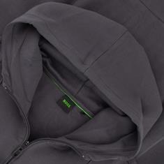 BOSS GREEN Sweatjacke grau