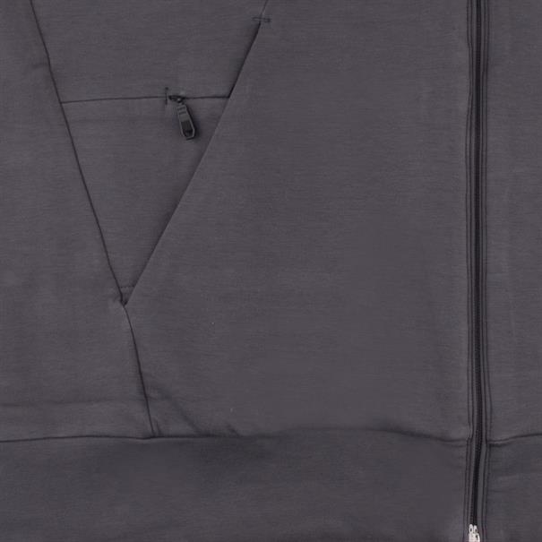 BOSS GREEN Sweatjacke grau
