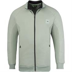 BOSS GREEN Sweatjacke grün