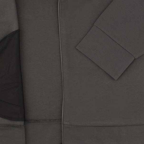 BOSS GREEN Sweatjacke mit Kapuze anthrazit