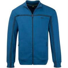 BOSS GREEN Sweatjacke royal-blau
