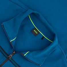 BOSS GREEN Sweatjacke royal-blau