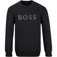 BOSS GREEN Sweatshirt schwarz